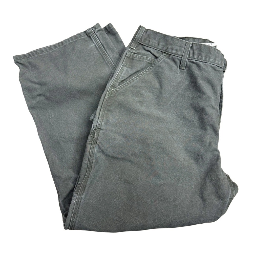 Carhartt B11 MOS Washed Duck Work Dungaree Pants Mens 38x30 Moss
Utility Heavy